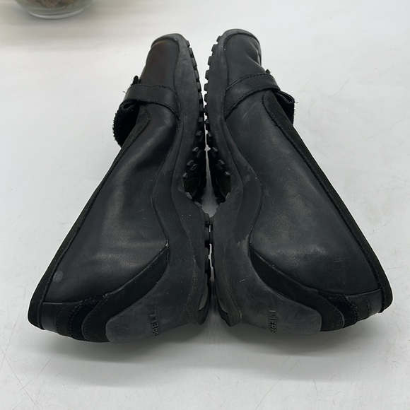 Merrell Black Slip On Wedge Loafer Air Cushion Footbed Sz 7. BLO3229E - Picture 5 of 8